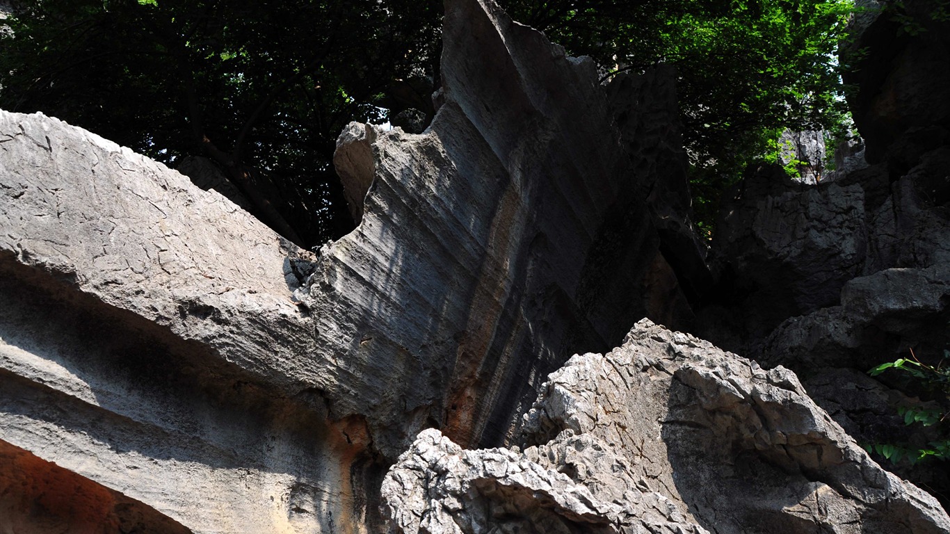 Bosque de Piedras de Yunnan en línea (1) (obras Khitan lobo) #8 - 1366x768
