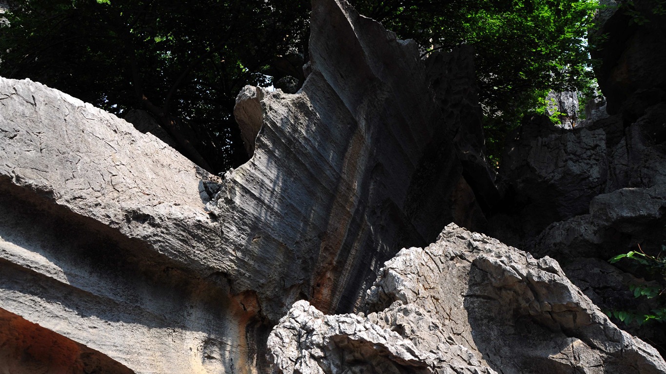 Stone Forest in Yunnan line (1) (Khitan wolf works) #8 - 1366x768