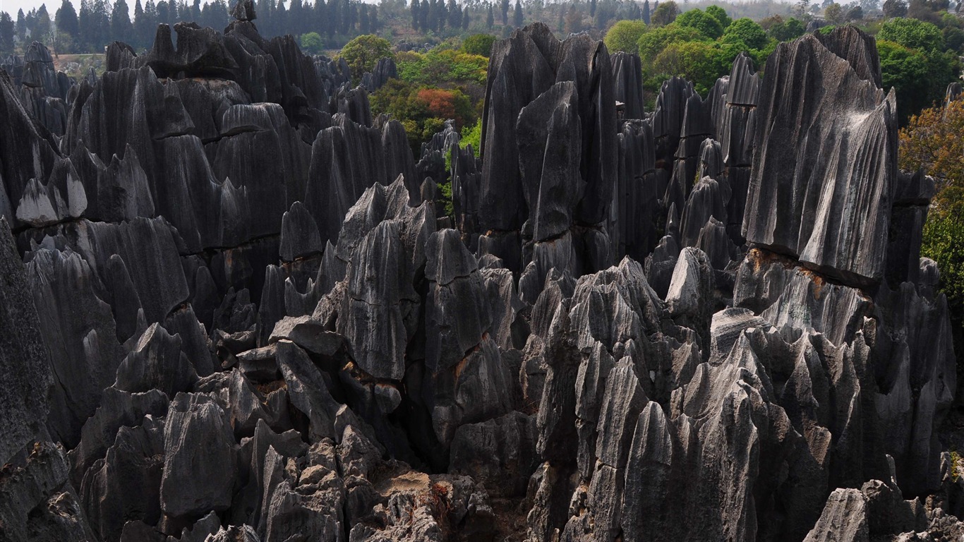Bosque de Piedras de Yunnan en línea (1) (obras Khitan lobo) #16 - 1366x768