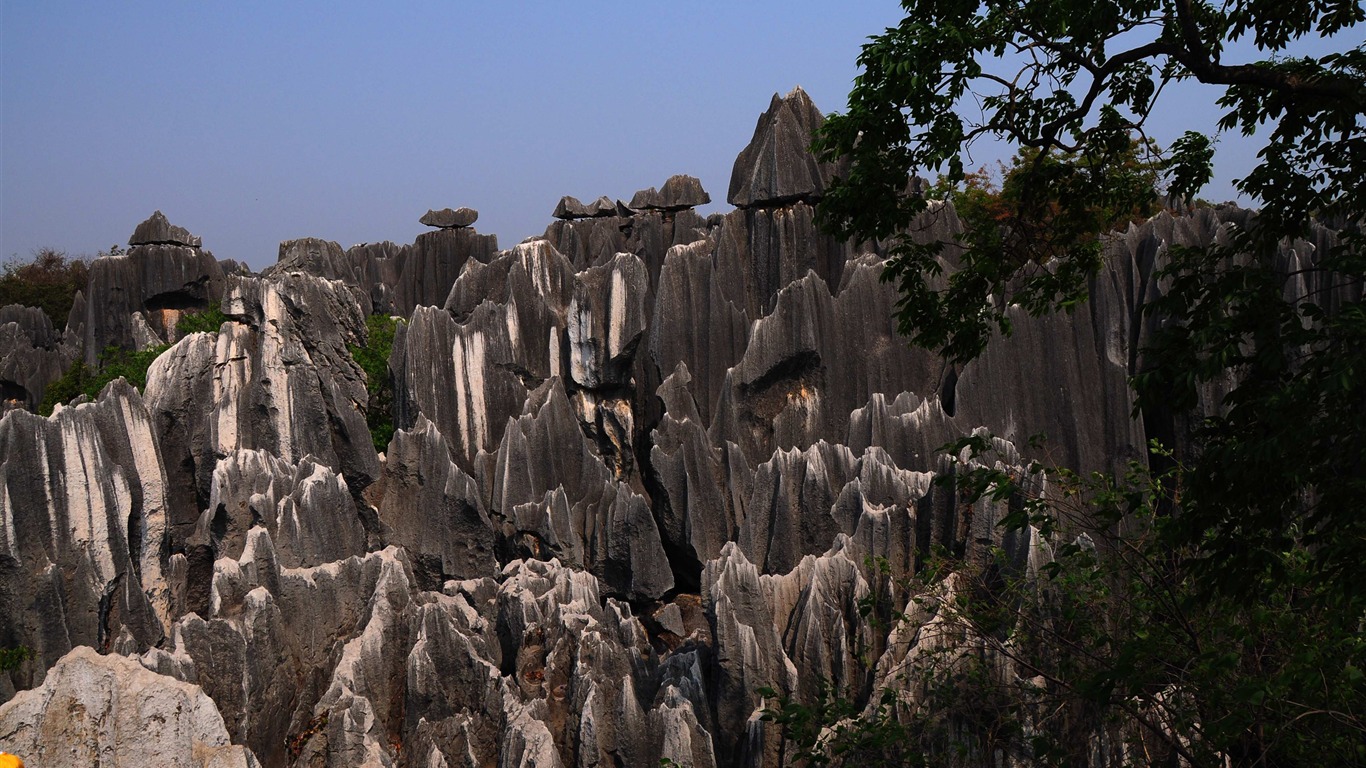 Bosque de Piedras de Yunnan en línea (1) (obras Khitan lobo) #20 - 1366x768