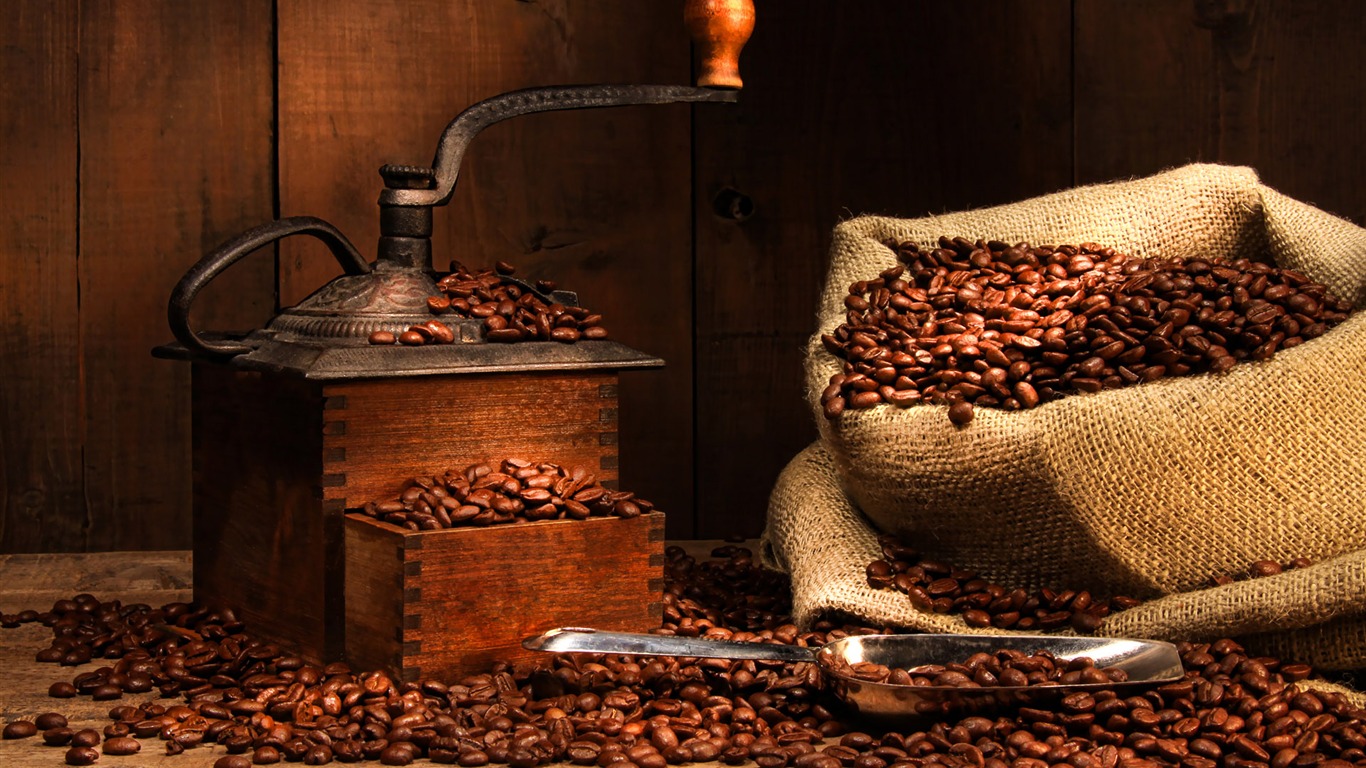 Coffee feature wallpaper (5) #19 - 1366x768