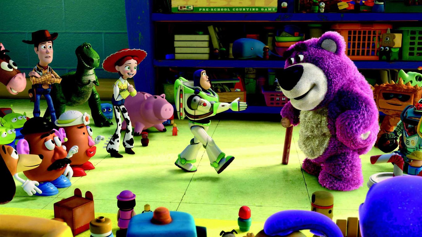 Toy Story 3 玩具總動員 3 高清壁紙 #1 - 1366x768