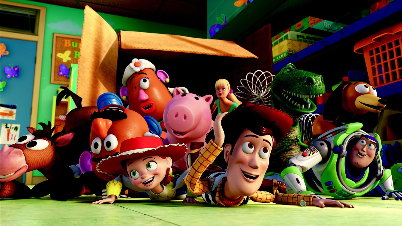 Toy Story 3 fonds d'écran HD #7 - 1366x768