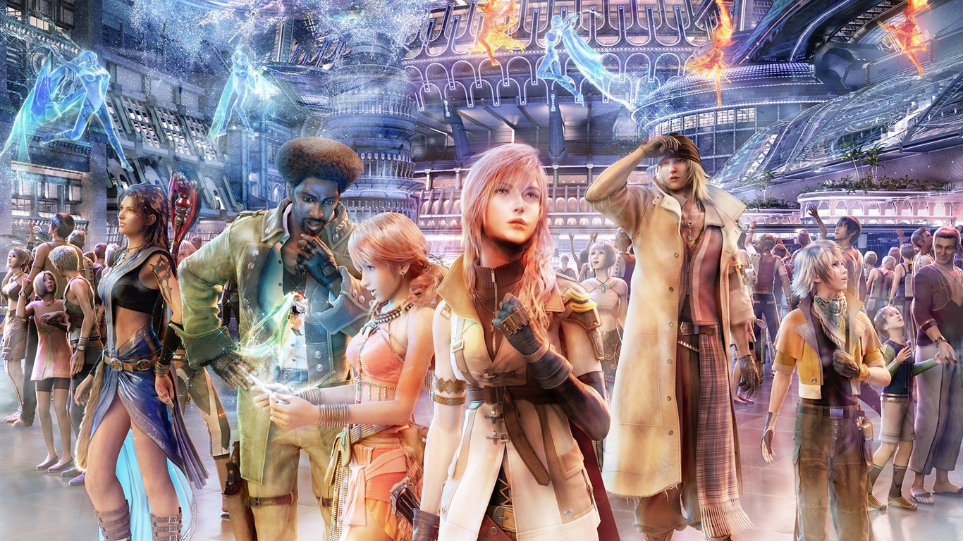 Final Fantasy álbum de fondo de pantalla (4) #1 - 1366x768