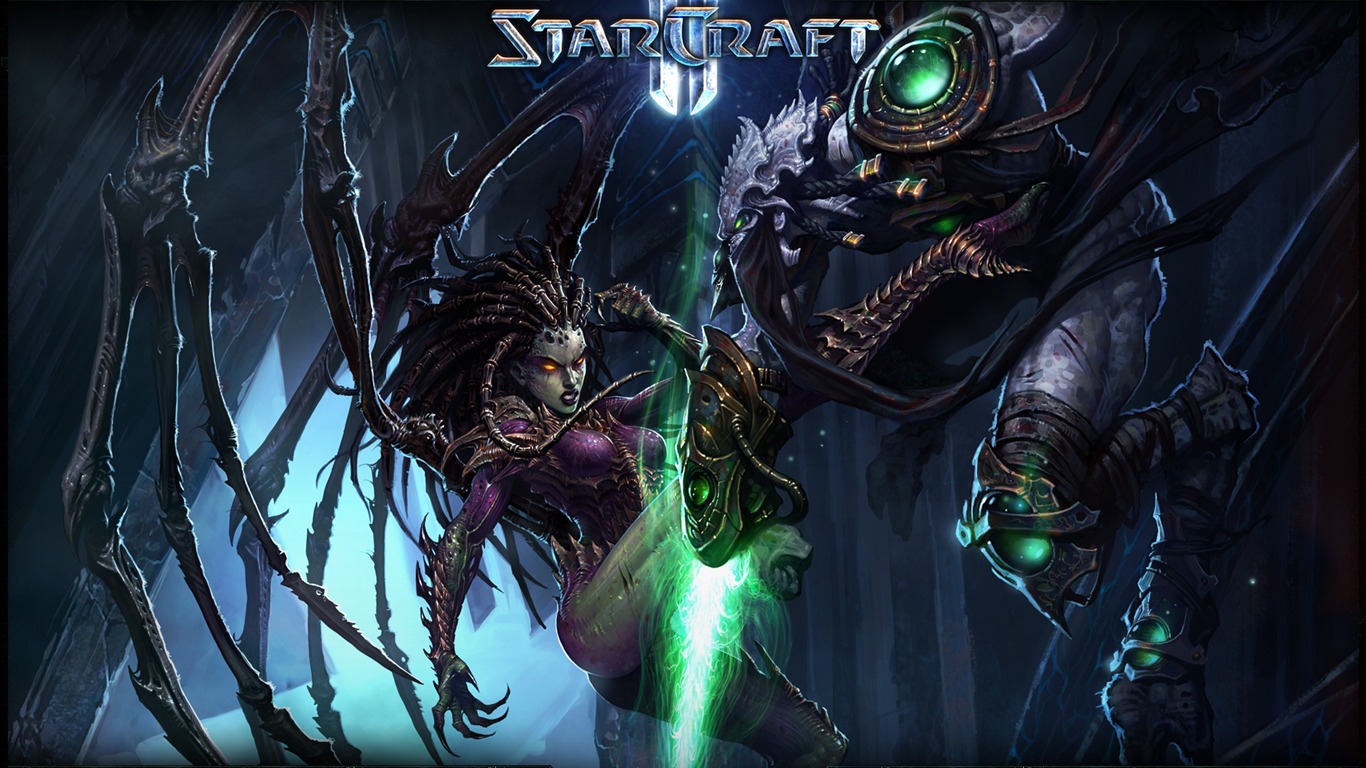 StarCraft 2 HD wallpaper #4 - 1366x768