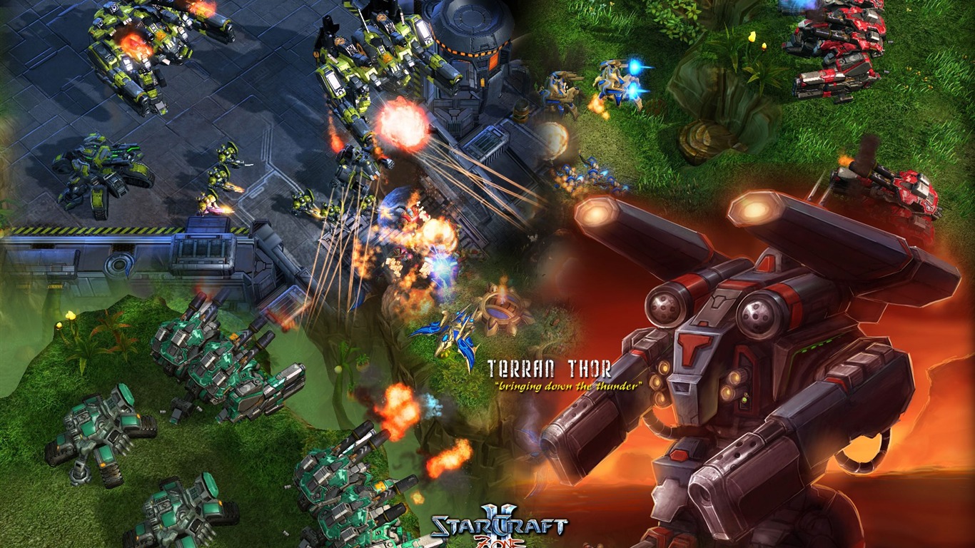 StarCraft 2 wallpaper HD #17 - 1366x768