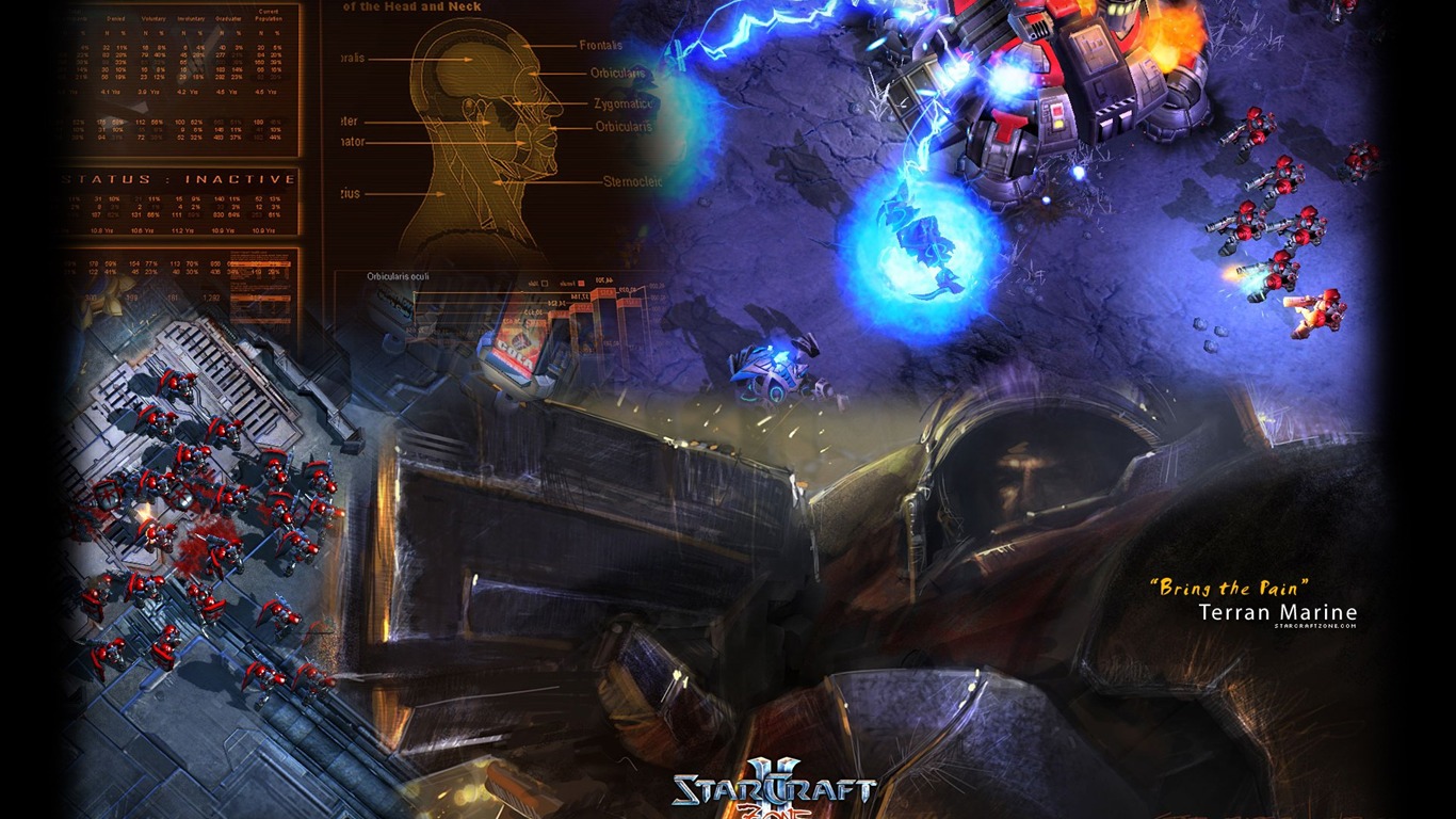 StarCraft 2 wallpaper HD #27 - 1366x768