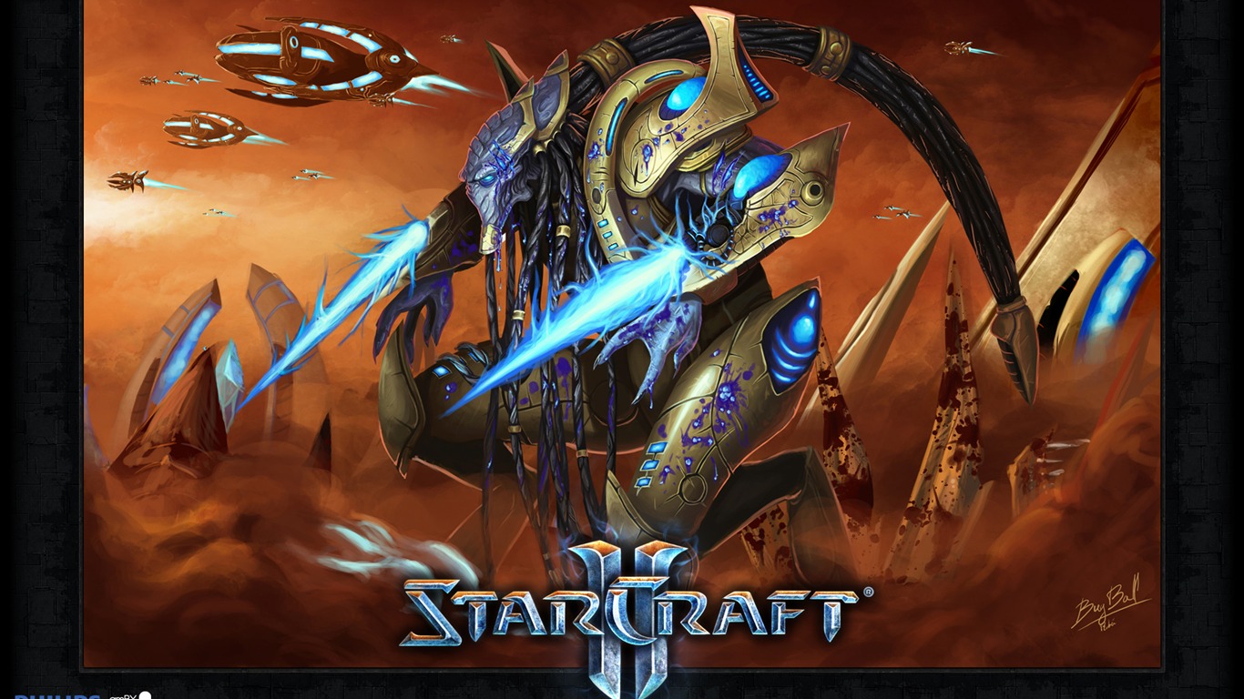StarCraft 2 HD обои #40 - 1366x768