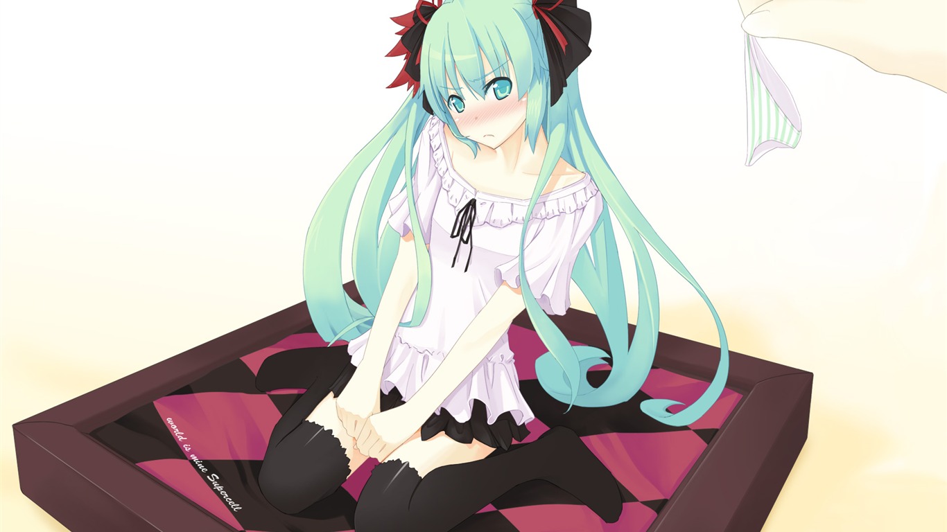 初音未来系列 壁纸(四)14 - 1366x768