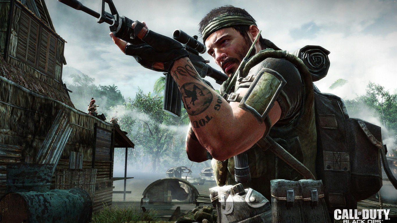 Call Of Duty: Black Ops HD обои #1 - 1366x768