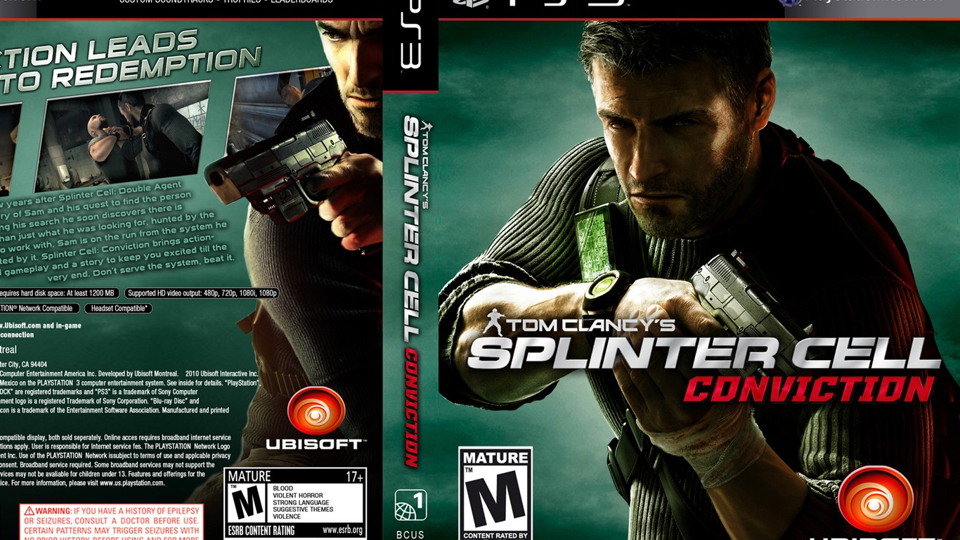 Splinter Cell: обои осуждение HD #12 - 1366x768