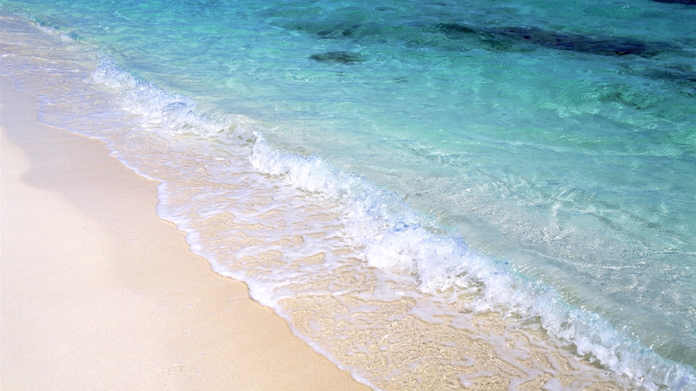 Beach scenery wallpapers (2) #1 - 1366x768