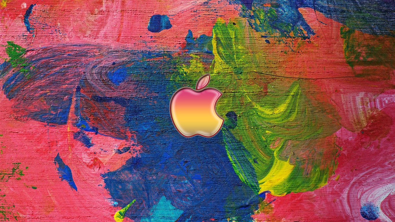 album Apple wallpaper thème (21) #1 - 1366x768