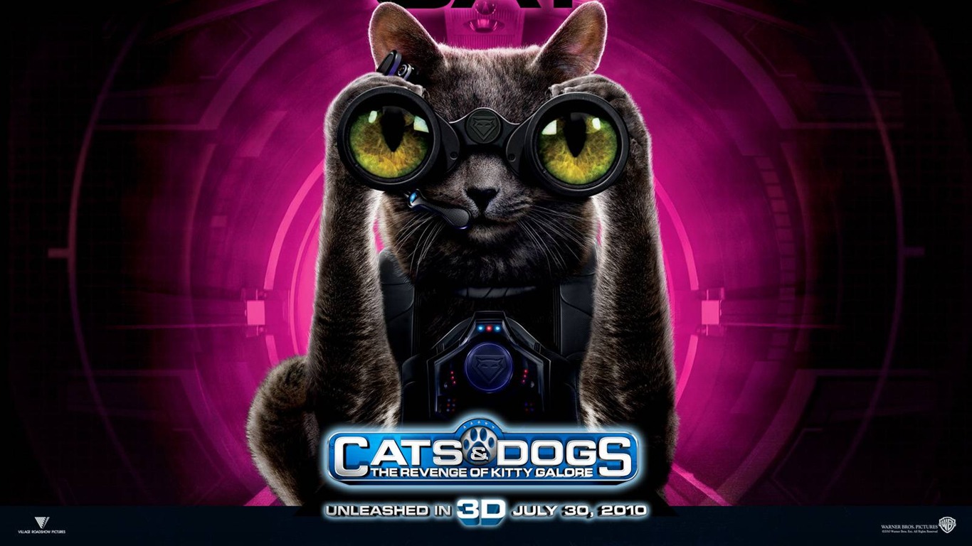 猫狗大战2：猫怪的复仇 壁纸专辑12 - 1366x768