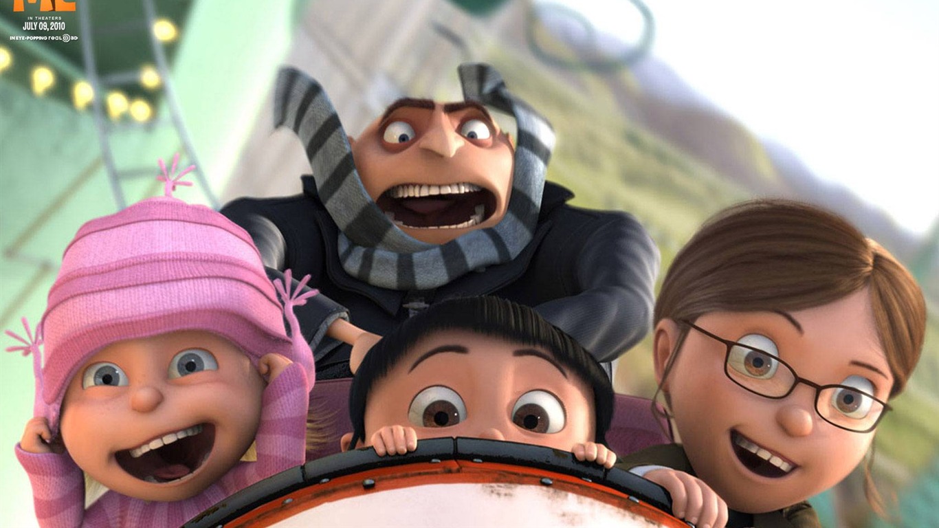 Despicable Me 卑鄙的我 壁紙專輯 #18 - 1366x768