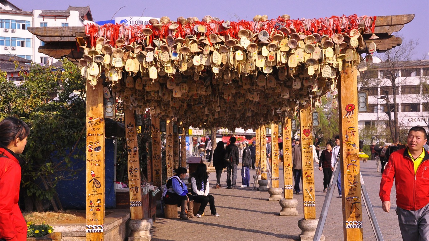 Lijiang Atmosphäre (1) (alten Hong OK Werke) #10 - 1366x768