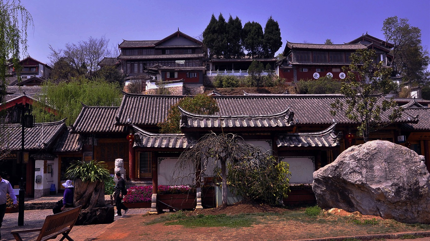 리장 고대 마을의 분위기 (2) (옛 홍콩 작동 확인) #27 - 1366x768