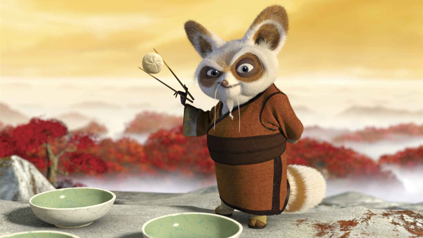 Kung Fu Panda HD tapetu #3 - 1366x768