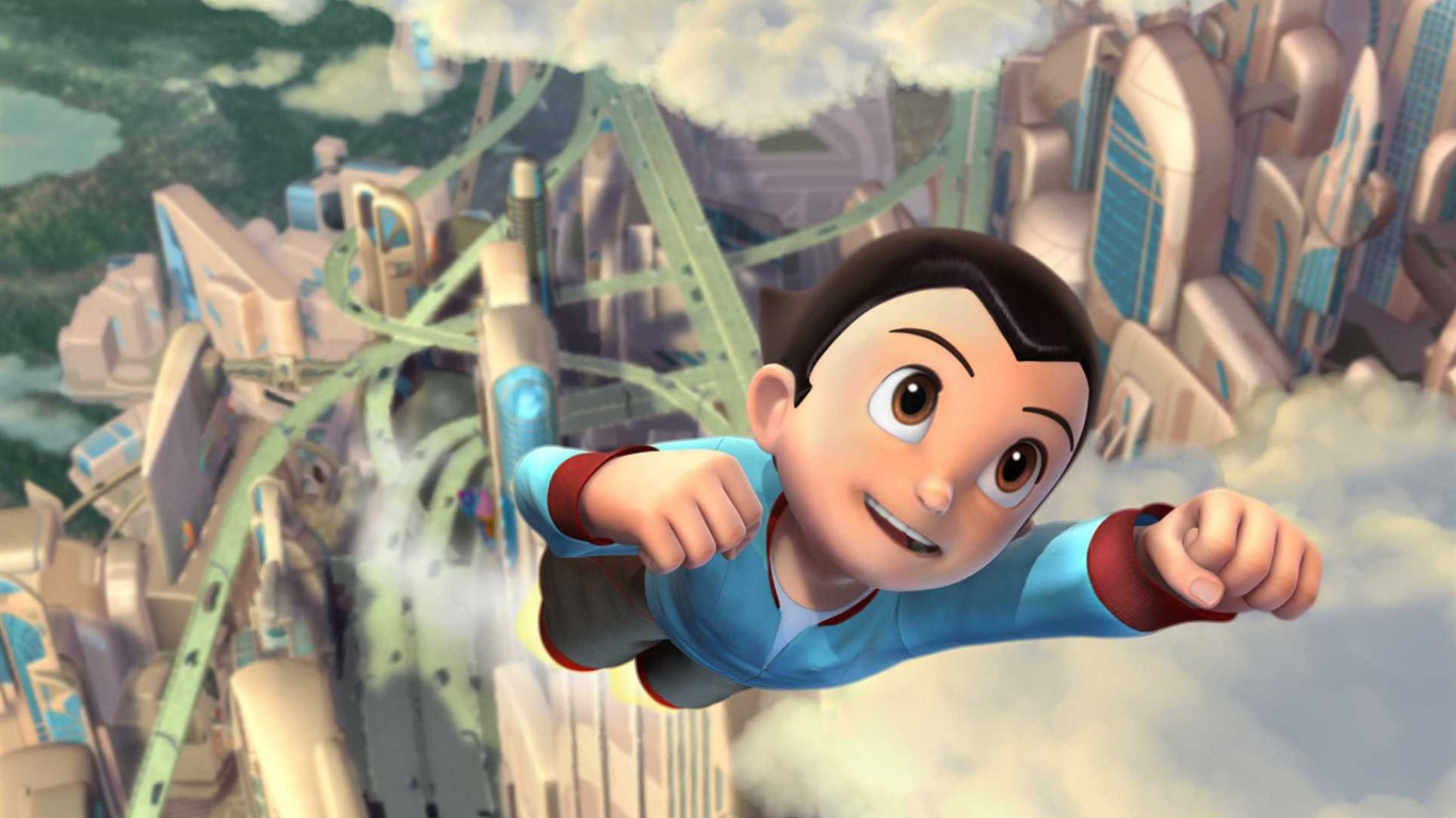 Astro Boy HD papel tapiz #2 - 1366x768