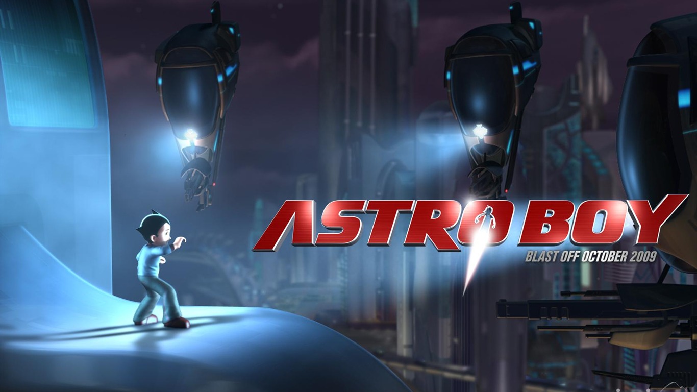 Astro Boy HD обои #24 - 1366x768