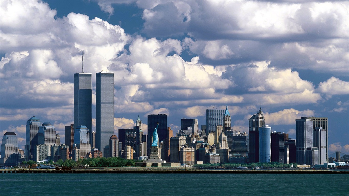 U.S. building scenery wallpaper (1) #13 - 1366x768