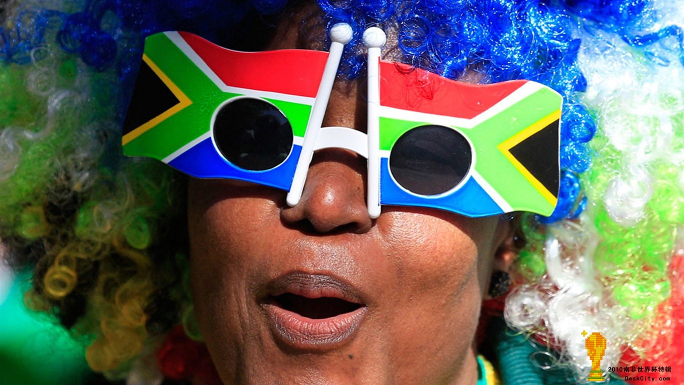 Sudáfrica la Copa Mundial de fondos de escritorio de serie (1) #9 - 1366x768
