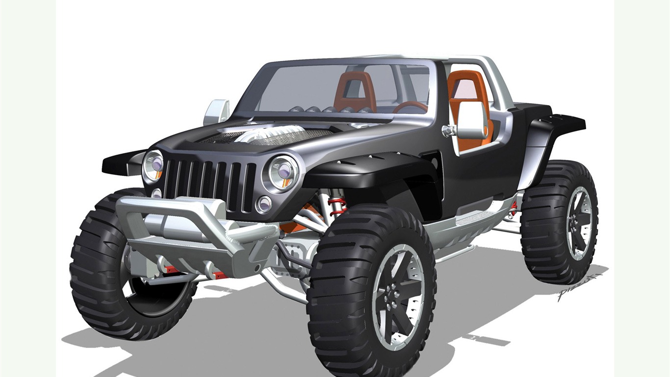 Jeep Tapete Album (2) #13 - 1366x768