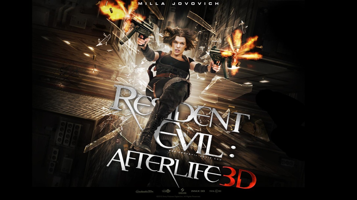 Resident Evil: Afterlife fondos de escritorio de alta definición #1 - 1366x768