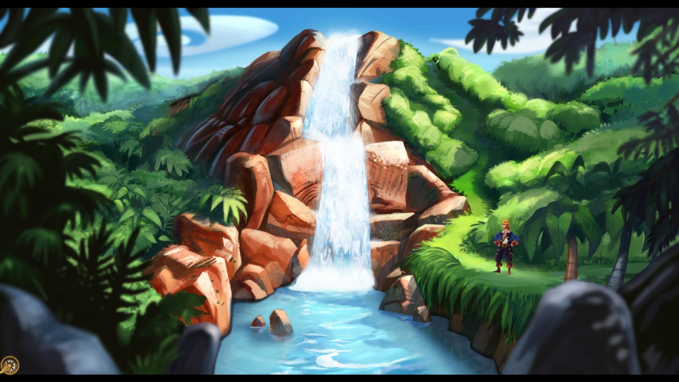 Monkey Island game wallpaper #1 - 1366x768