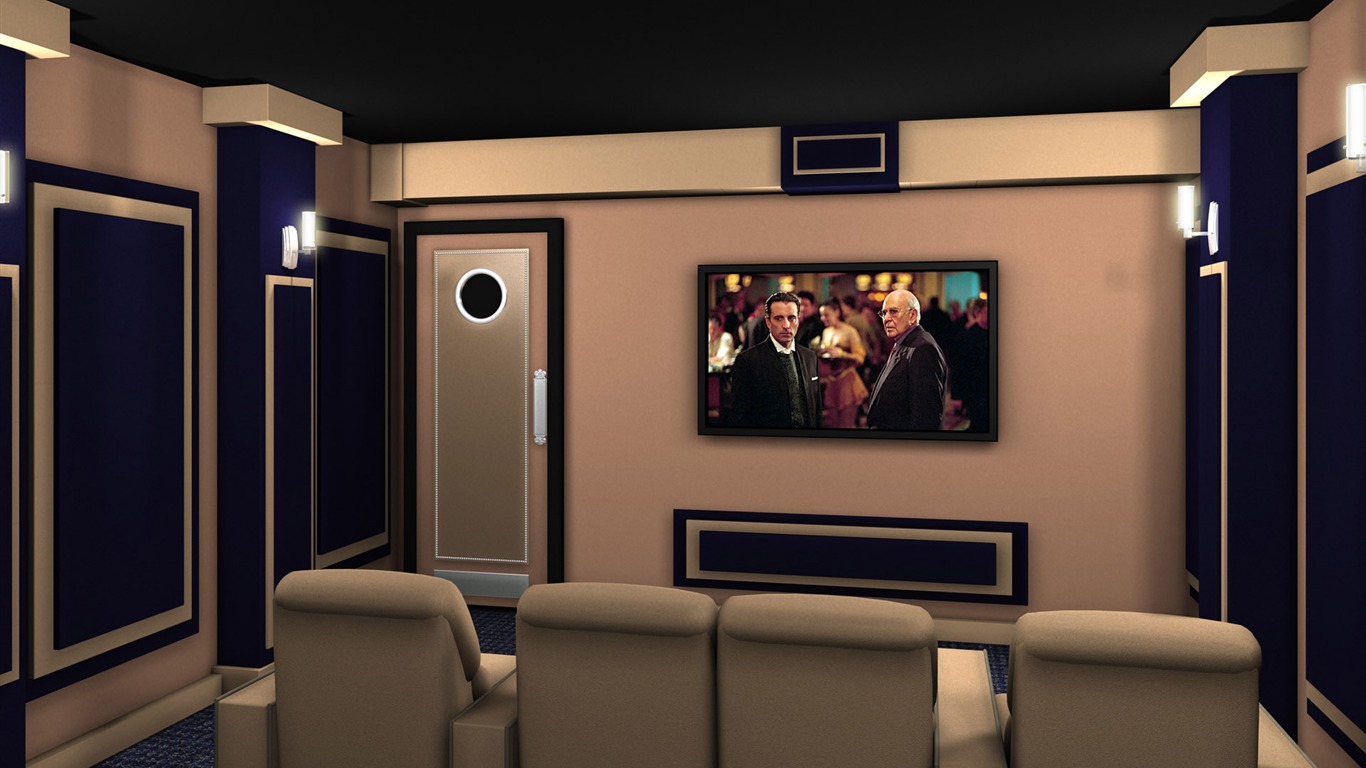 Home Theater wallpaper (1) #17 - 1366x768