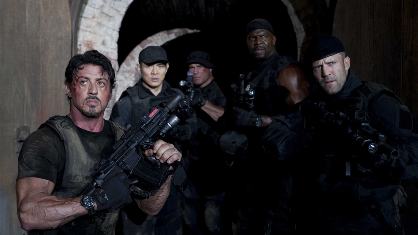 The Expendables 敢死队 高清壁纸6 - 1366x768