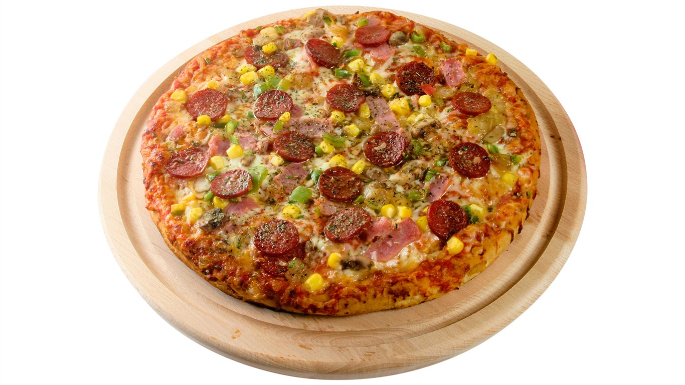 Fond d'écran Alimentation Pizza (3) #18 - 1366x768