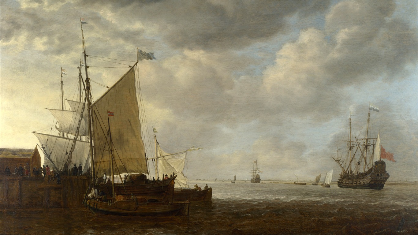 倫敦畫廊帆船 壁紙(一) #15 - 1366x768