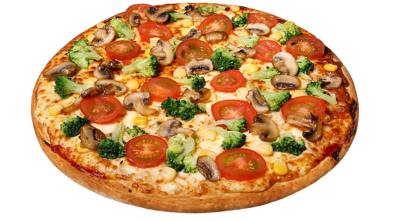 Pizza Jídlo tapety (4) #18 - 1366x768