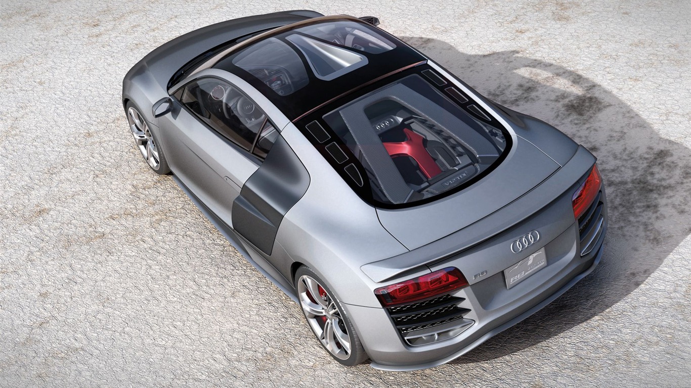 concepto de fondo de pantalla de coches Audi (2) #1 - 1366x768