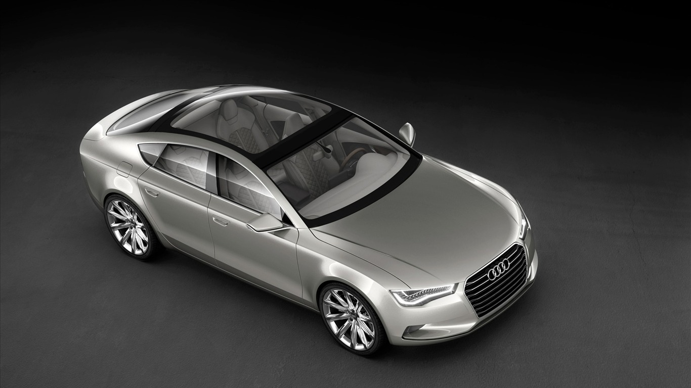 concepto de fondo de pantalla de coches Audi (2) #8 - 1366x768