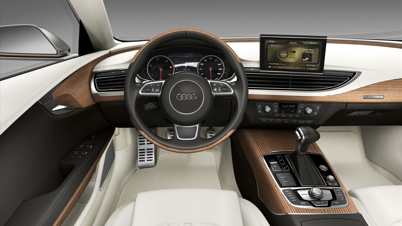 concepto de fondo de pantalla de coches Audi (2) #11 - 1366x768