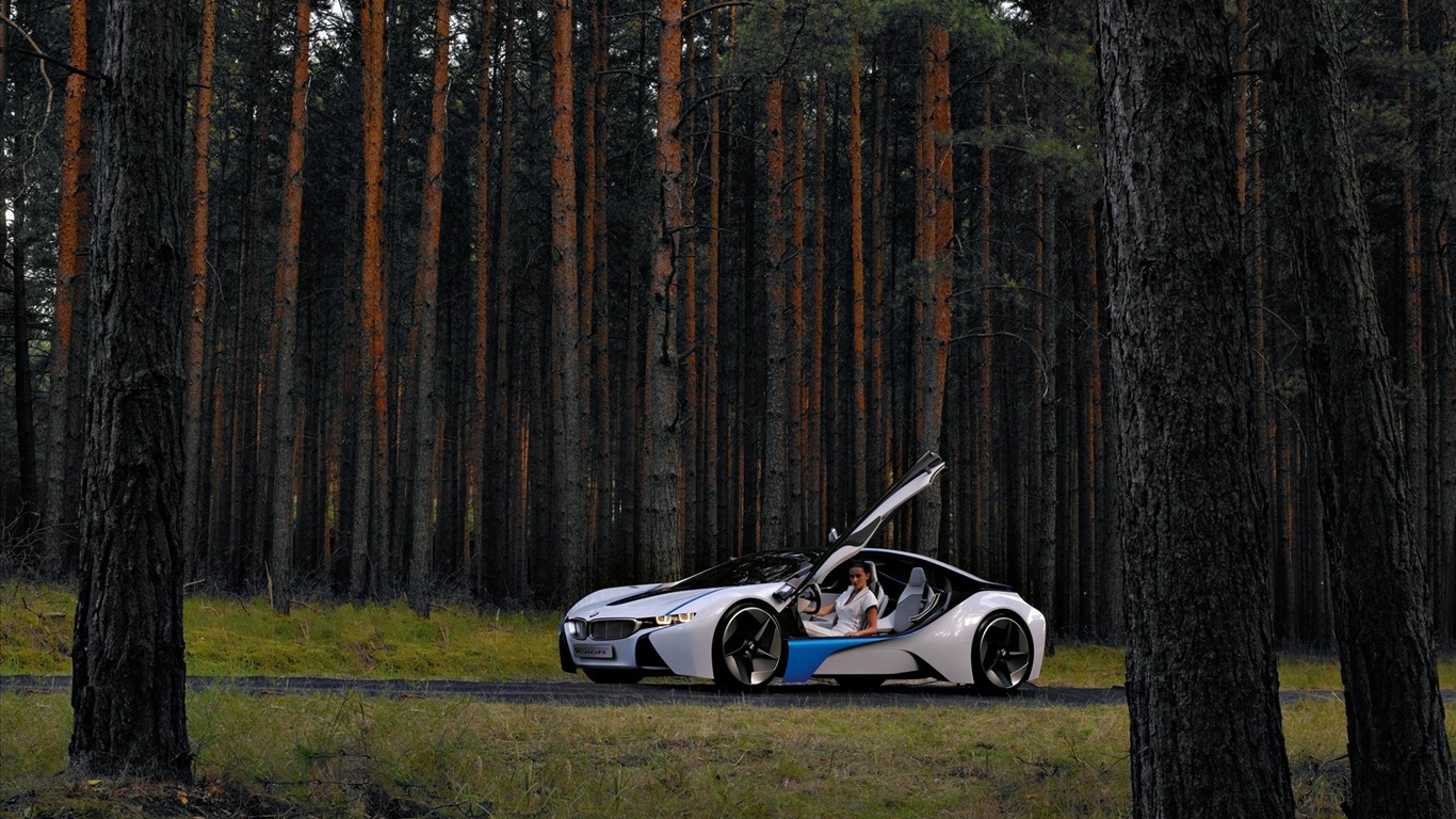 Fond d'écran BMW concept-car (2) #12 - 1366x768