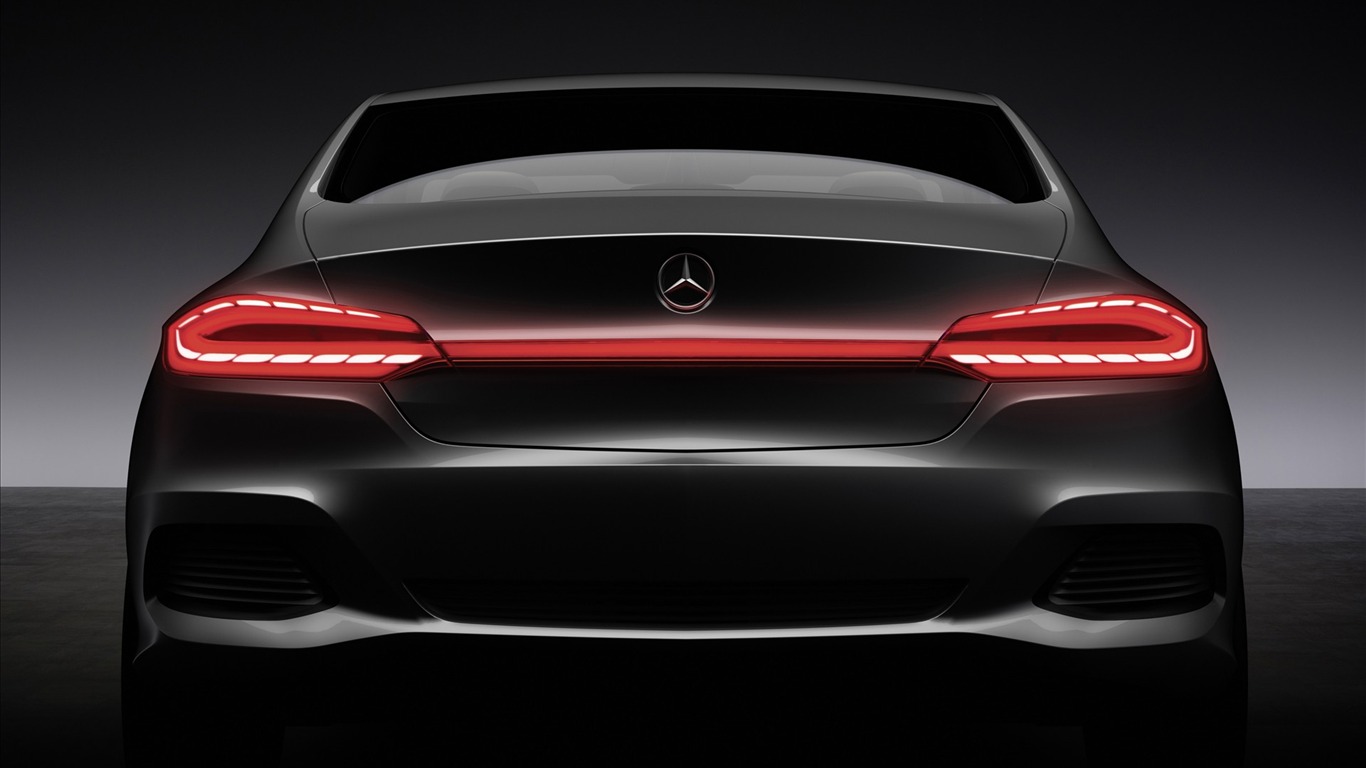 Mercedes-Benz fondos de escritorio de concept car (2) #7 - 1366x768