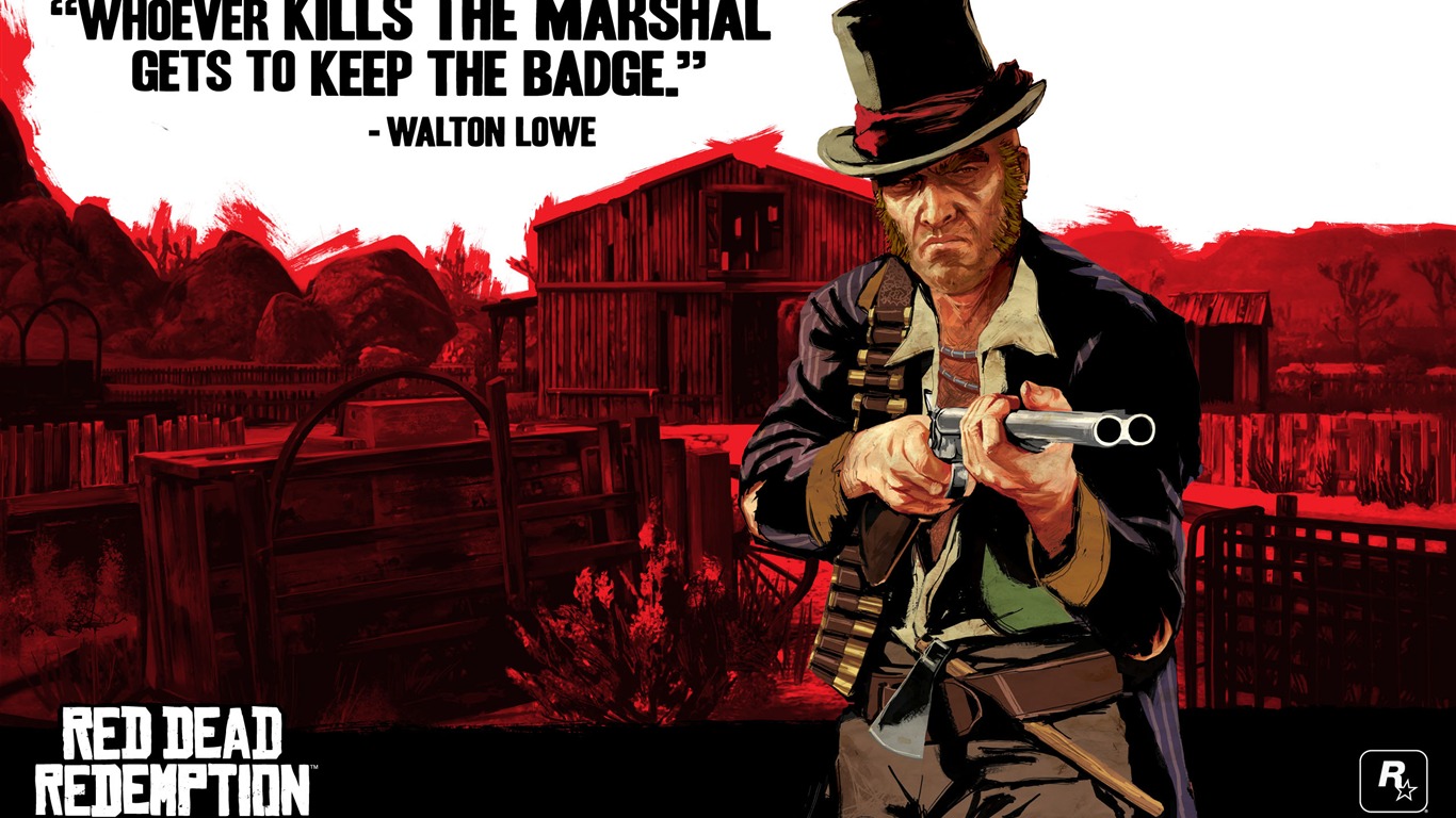 Red Dead Redemption HD Wallpaper #24 - 1366x768