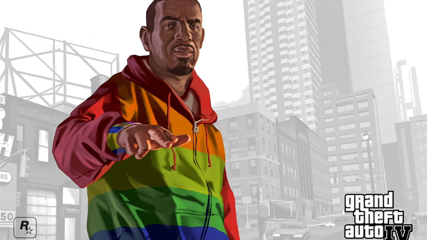 Grand Theft Auto: Vice City 侠盗猎车手: 罪恶都市11 - 1366x768