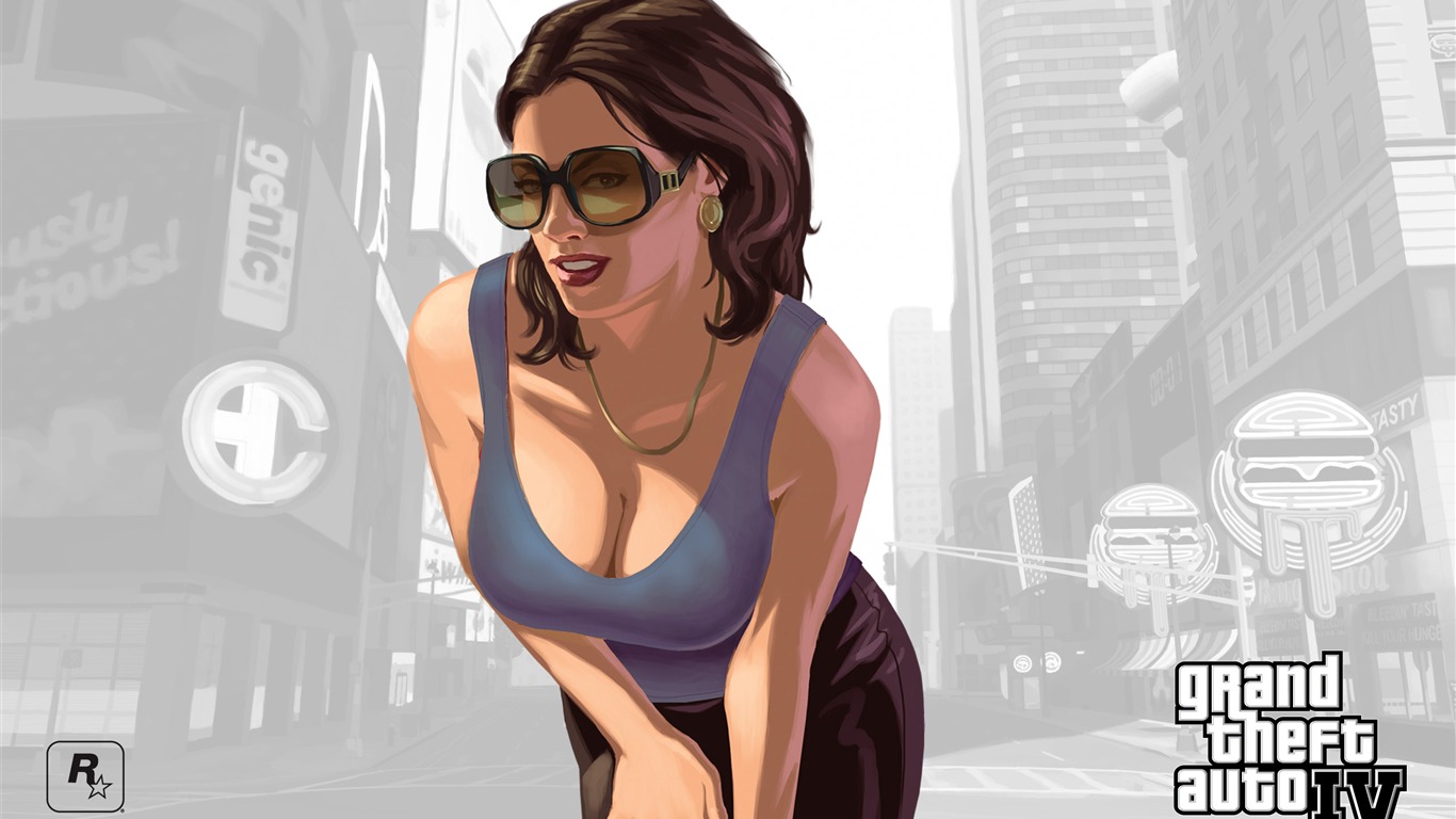 Grand Theft Auto: Vice City HD tapetu #14 - 1366x768