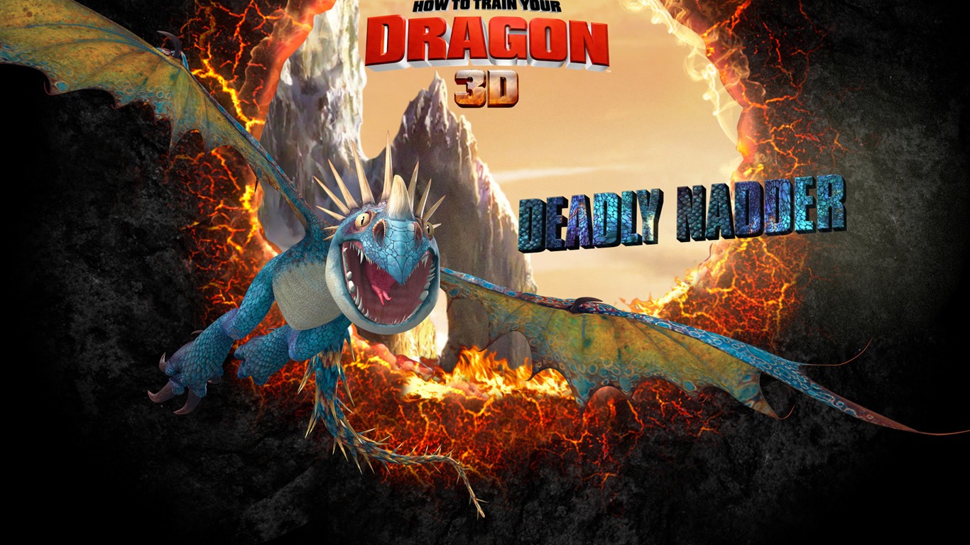 Comment former votre fond d'écran HD Dragon #4 - 1366x768