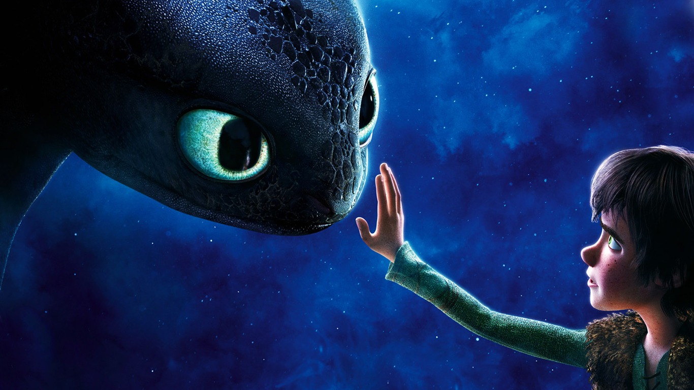 How to Train Your Dragon 驯龙高手 高清壁纸7 - 1366x768