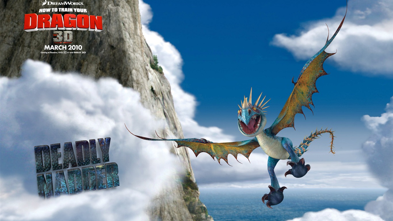 How to Train Your Dragon 驯龙高手 高清壁纸8 - 1366x768