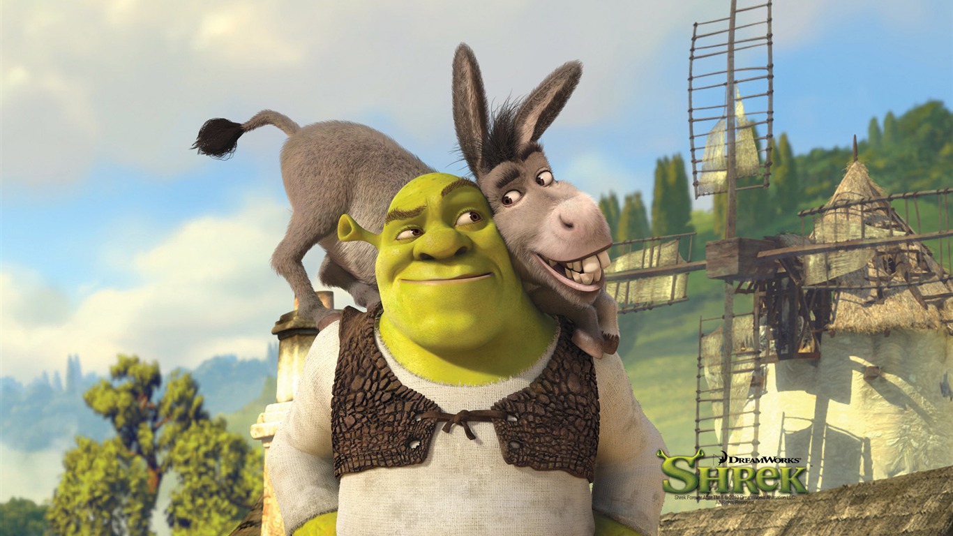 Shrek Forever After écran HD #2 - 1366x768