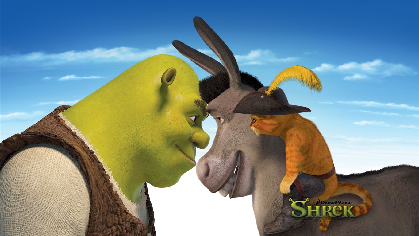 Shrek Forever After 怪物史莱克4 高清壁纸15 - 1366x768
