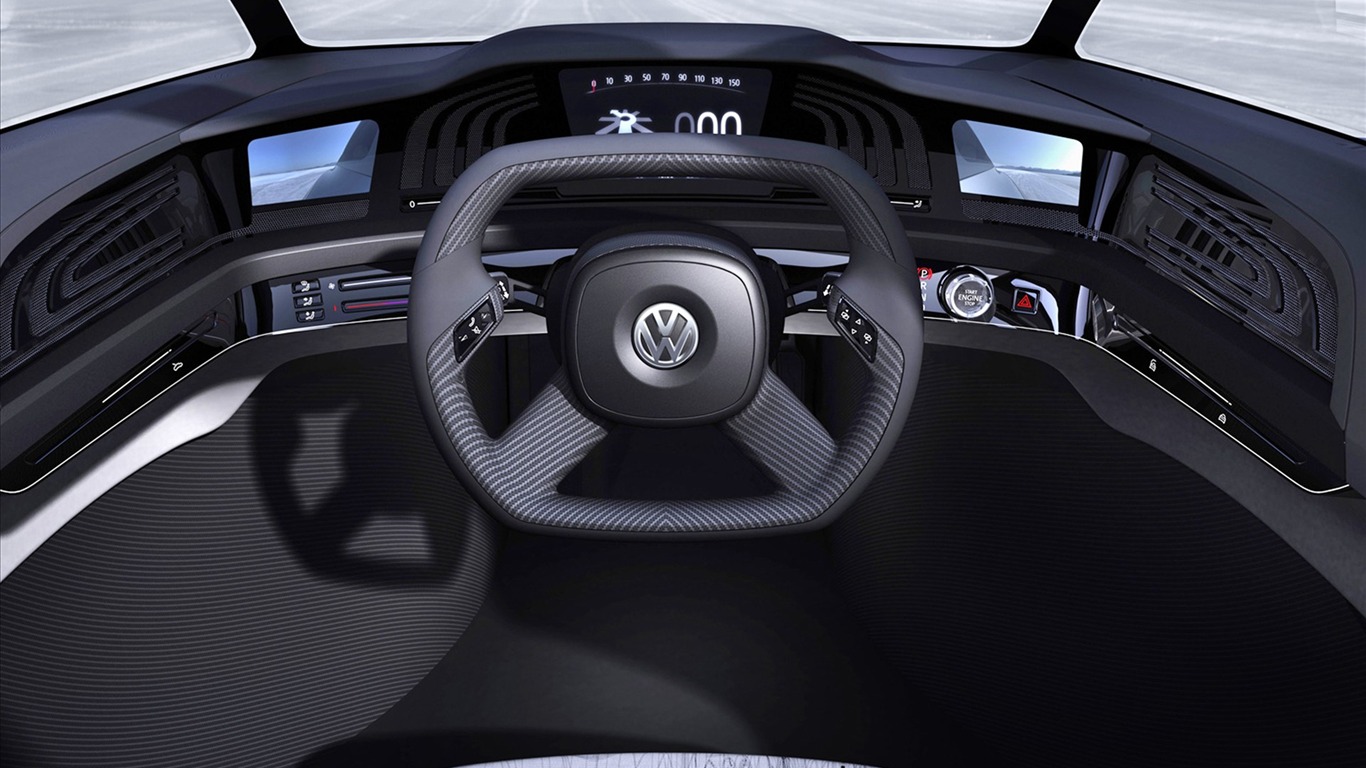Volkswagen concept car wallpaper (1) #14 - 1366x768