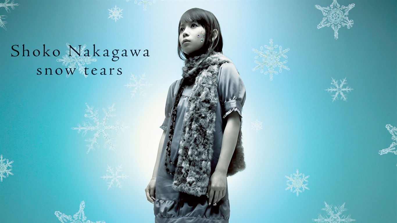 Shoko Nakagawa krásnou tapetu #7 - 1366x768