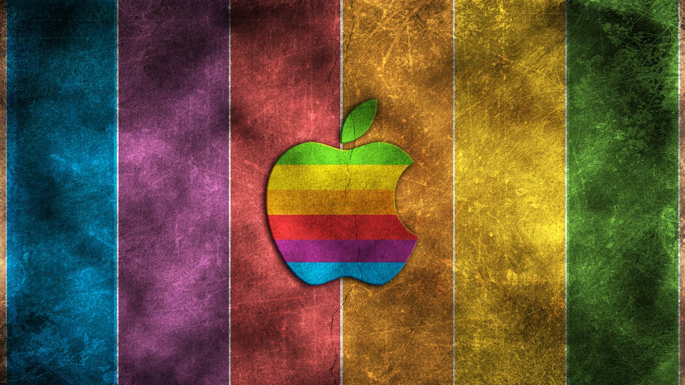 album Apple wallpaper thème (37) #13 - 1366x768